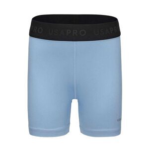 USA Pro Girls Training Shorts / Brunnera Blue
